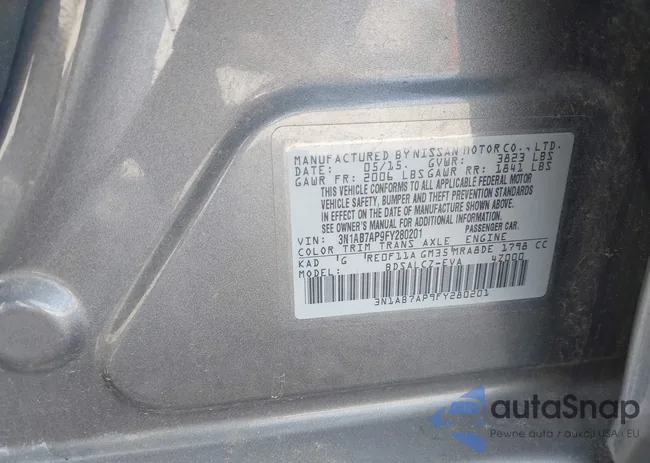 3N1AB7AP9FY280201: 43743443