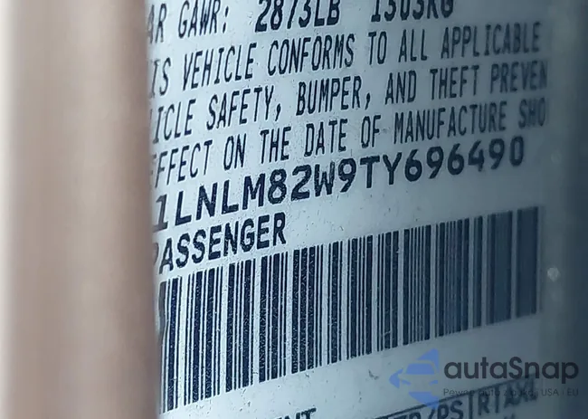 1LNLM82W9TY696490: 43743471