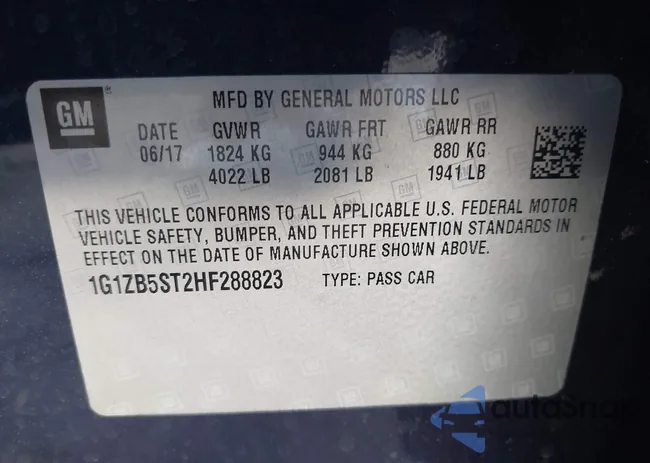 1G1ZB5ST2HF288823: 43743532