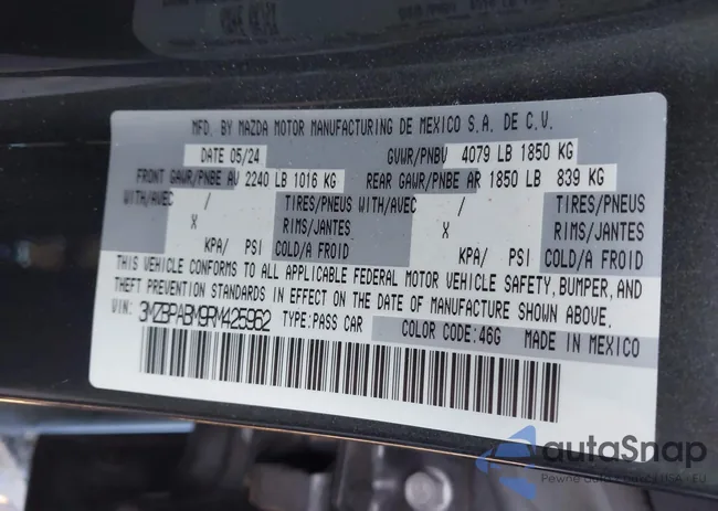 3MZBPABM9RM425962: 43744201