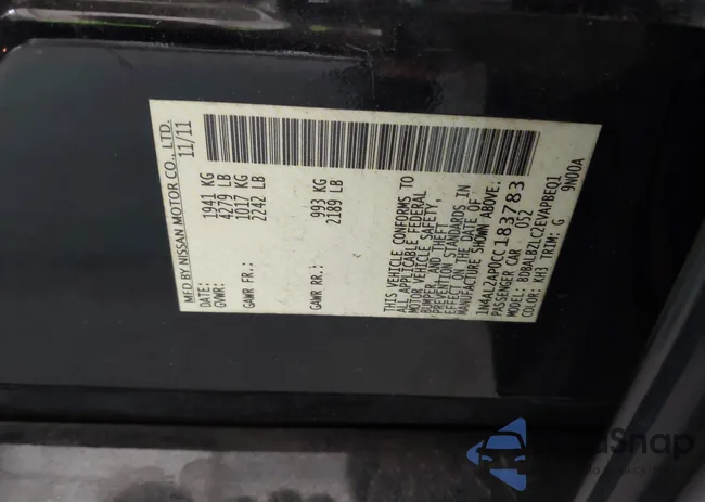 1N4AL2AP0CC183783: 43744330