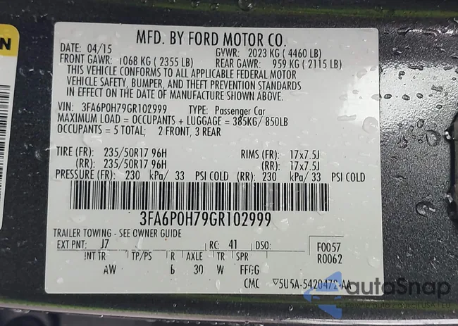 3FA6P0H79GR102999: 43743664