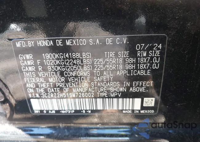 3CZRZ2H51SM726002: 43745075