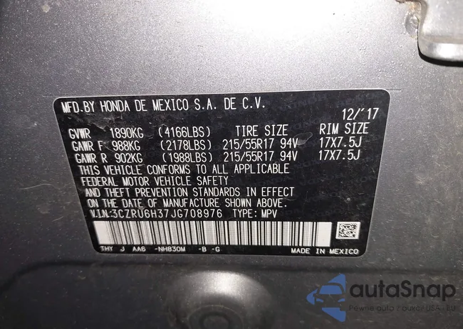 3CZRU6H37JG708976: 43745218