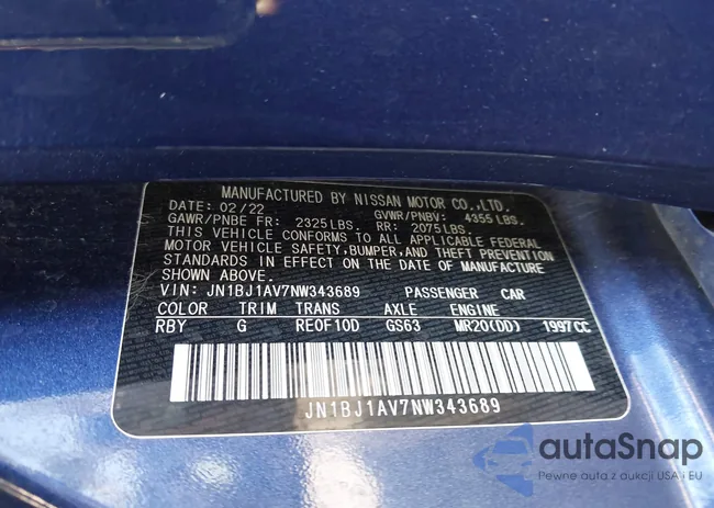 JN1BJ1AV7NW343689: 43745256