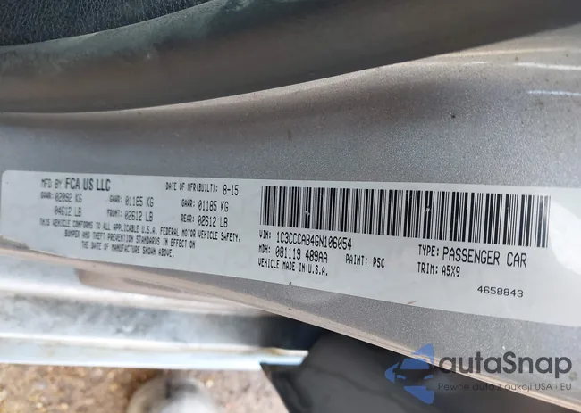 1C3CCCAB4GN106054: 43745427