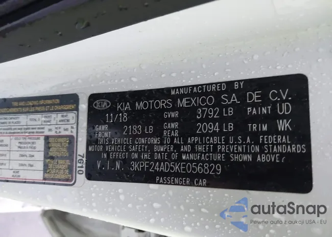 3KPF24AD5KE056829: 43745475