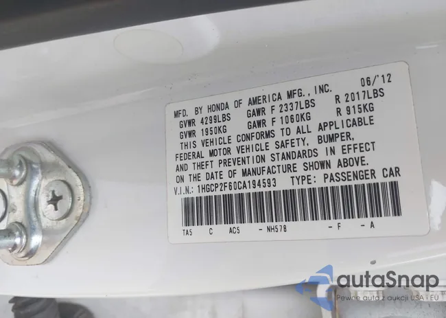 1HGCP2F60CA194593: 43744788