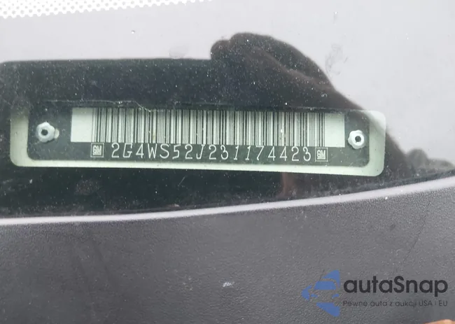 2G4WS52J231174423: 43744838