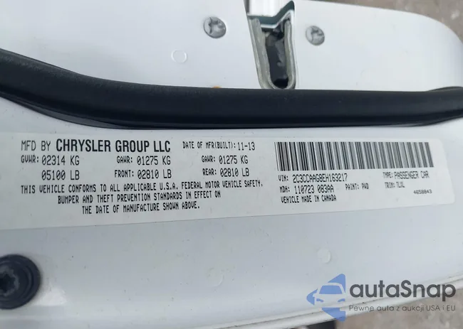 2C3CCAAG8EH163217: 43746098