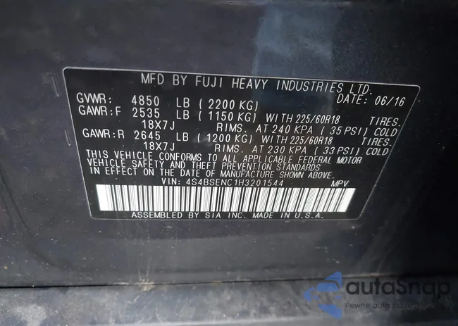 4S4BSENC1H3201544: 43747087