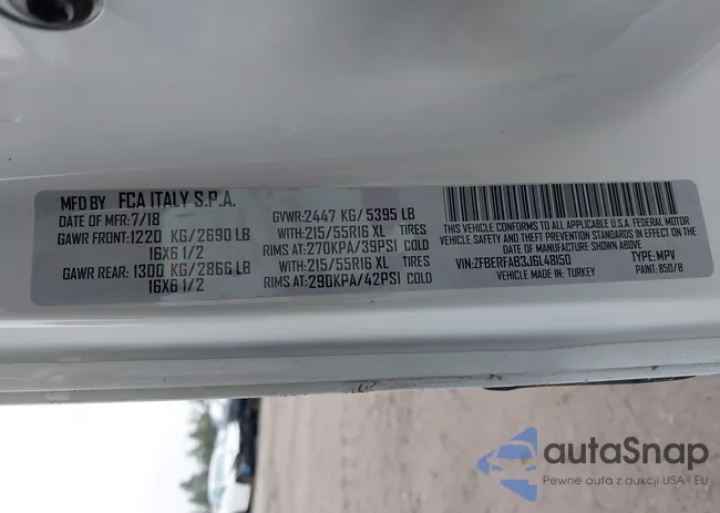 ZFBERFAB3J6L48150: 43747167