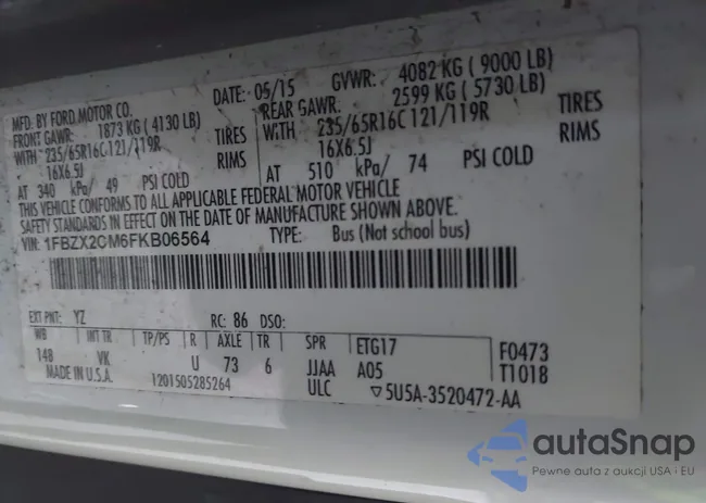 1FBZX2CM6FKB06564: 43747390