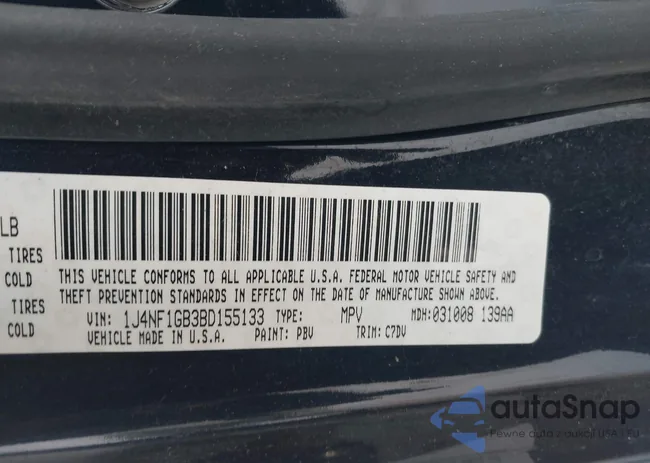 1J4NF1GB3BD155133: 43746689