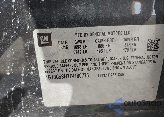 1G1JC5SH7F4180776: 43746809