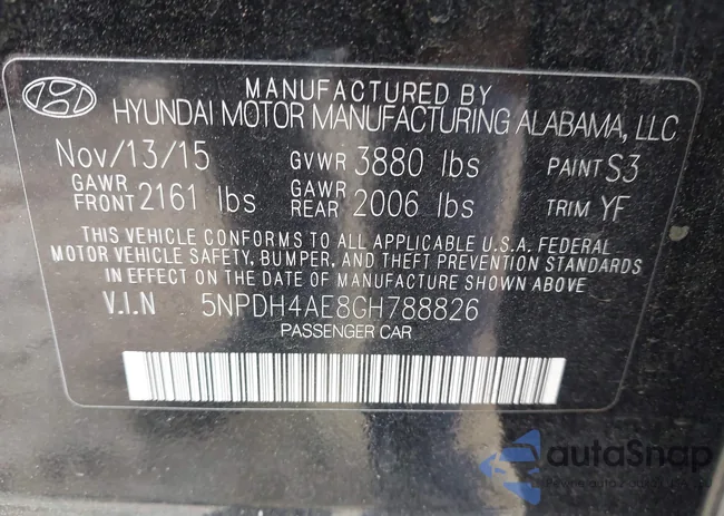 5NPDH4AE8GH788826: 43748098