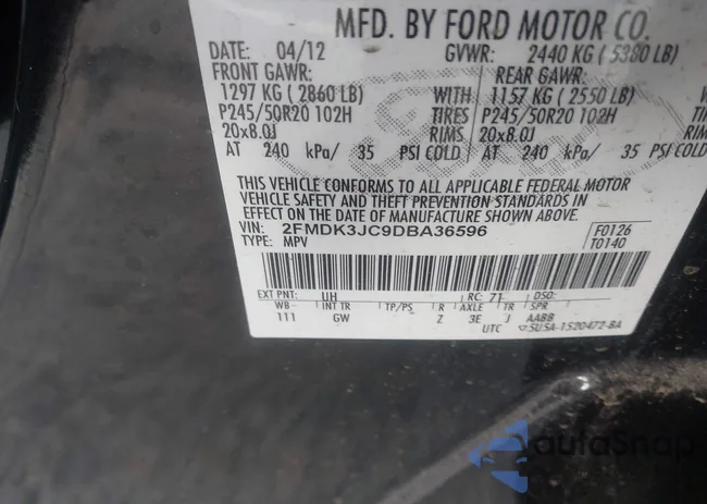 2FMDK3JC9DBA36596: 43748277