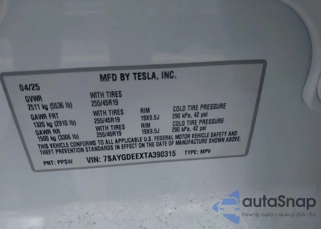 7SAYGDEEXTA390315: 43748617