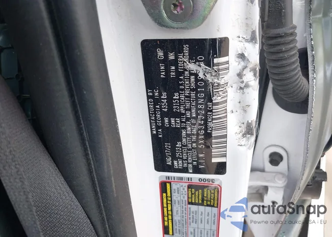 5XXG34J28NG109230: 43747814