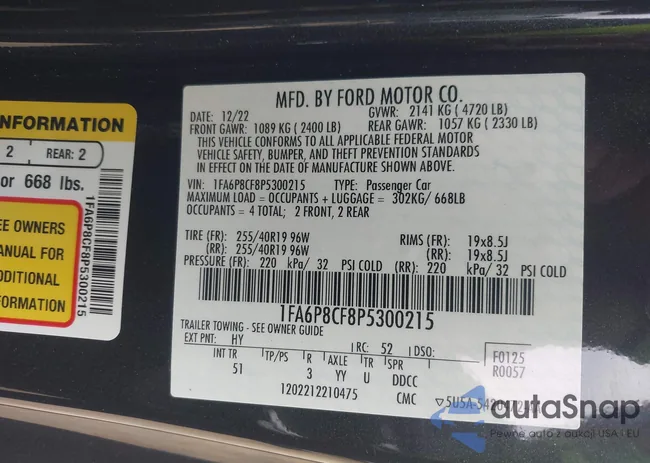 1FA6P8CF8P5300215: 43749328