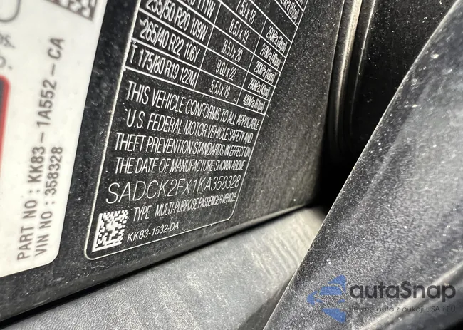 SADCK2FX1KA358328: 43749523