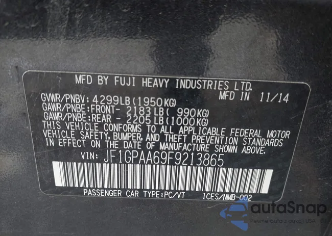 JF1GPAA69F9213865: 43748724