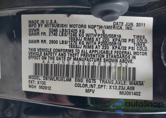 4A4JN3AS6BE033252: 43748762