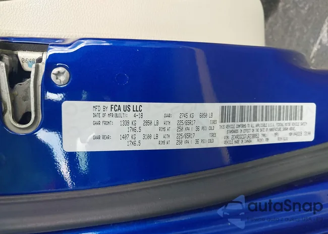 2C4RDGCG7JR238853: 43751373