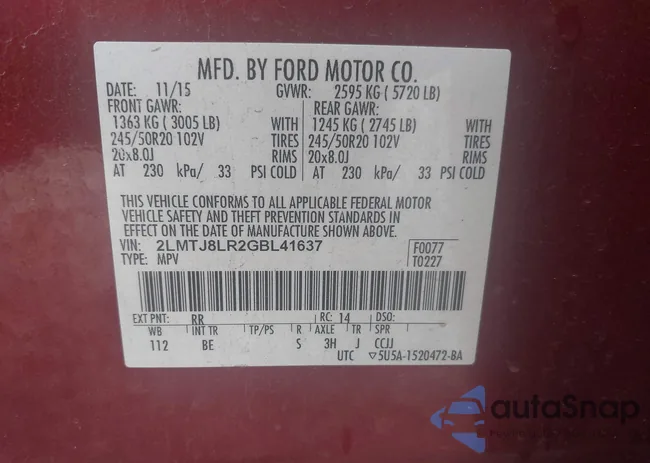 2LMTJ8LR2GBL41637: 43751461