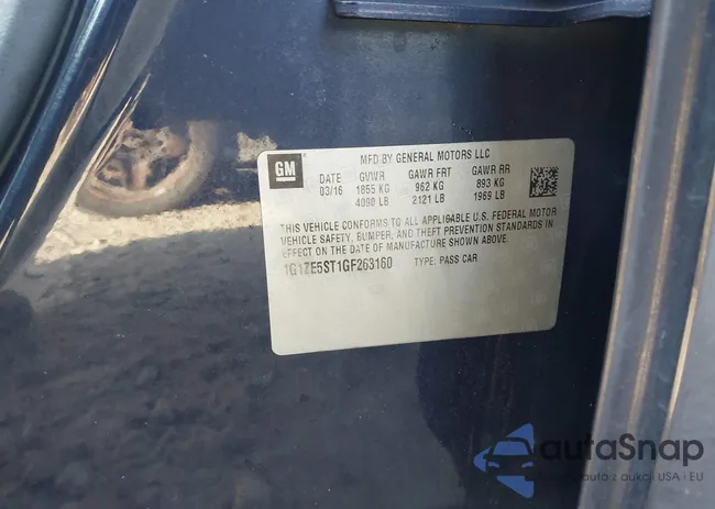 1G1ZE5ST1GF263160: 43751512