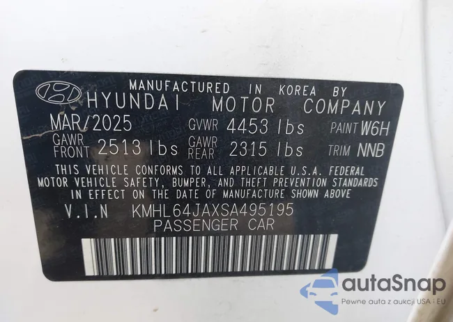 KMHL64JAXSA495195: 43751588