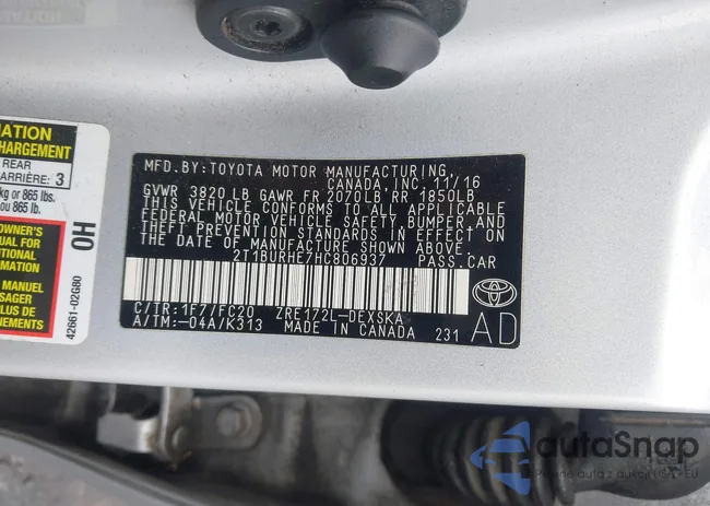 2T1BURHE7HC806937: 43751611