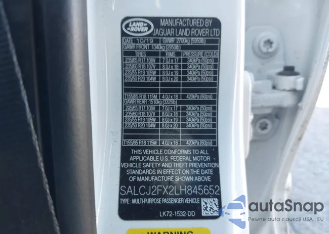 SALCJ2FX2LH845652: 43750887