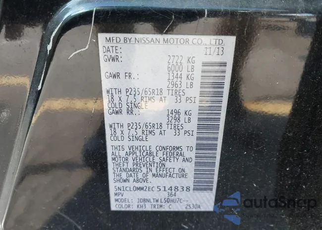 5N1CL0MM2EC514838: 43750953