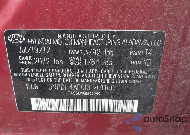 5NPDH4AE0DH201160: 43752364