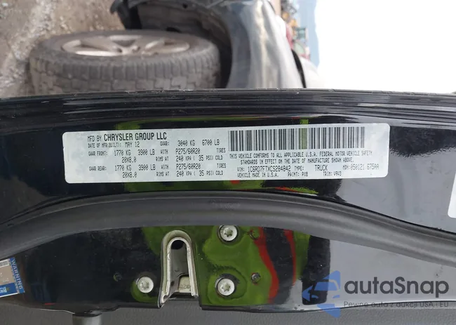 1C6RD7FTXCS284842: 43752445