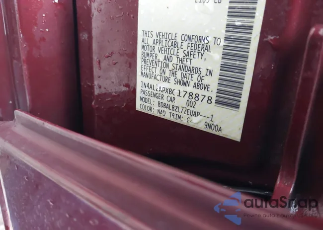 1N4AL2APXBC178878: 43752464