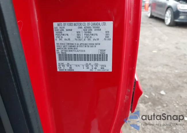 2FTRX18W71CA71515: 43752600