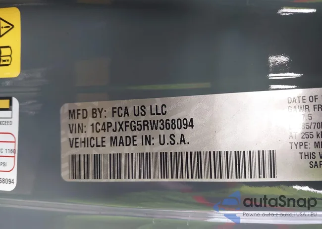 1C4PJXFG5RW368094: 43751708