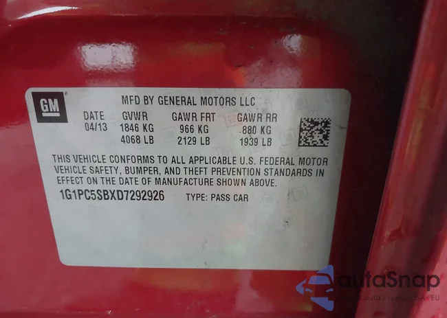 1G1PC5SBXD7292926: 43751953