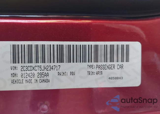 2C3CDXCT5JH234717: 43751992