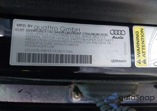 WUARL48HX7K901166: 43753053