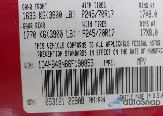 1D4HB48N66F190853: 43753410