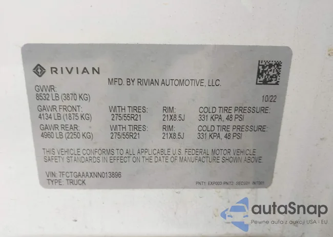 7FCTGAAAXNN013896: 43754061