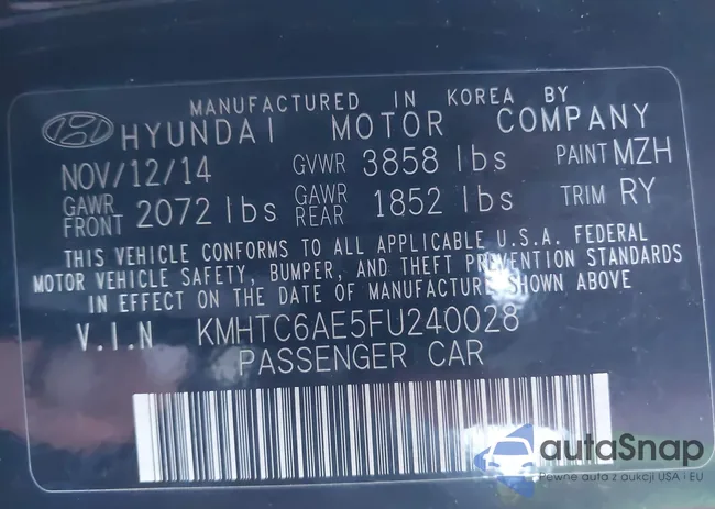 KMHTC6AE5FU240028: 43754085