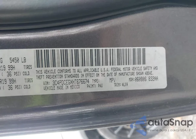 3C4PDCEGXHT676674: 43754165