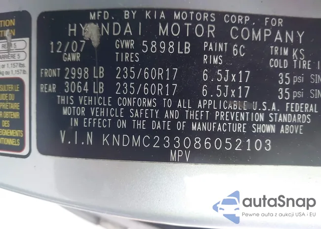 KNDMC233086052103: 43754269