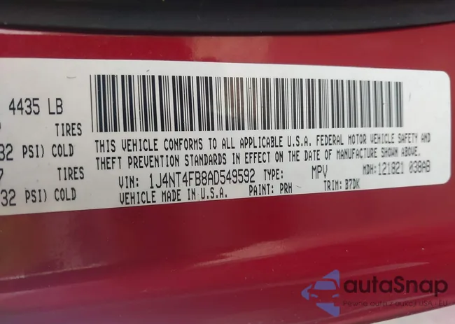 1J4NT4FB8AD549592: 43754562