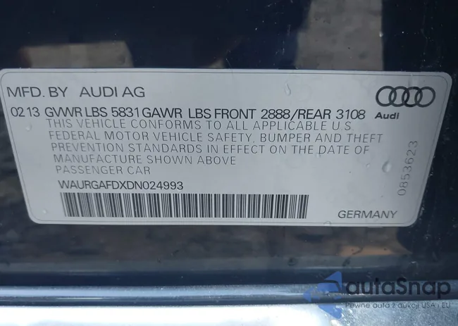 WAURGAFDXDN024993: 43753811