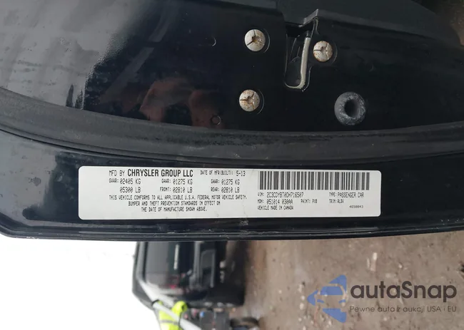 2C3CDYBT0DH716507: 43753916